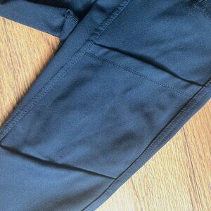 Marika Activewear Morgan Side Pocket Tummy Control Capri, Black, Size Small